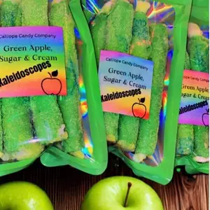 Green Apple, Sugar & Cream Kaleidoscopes