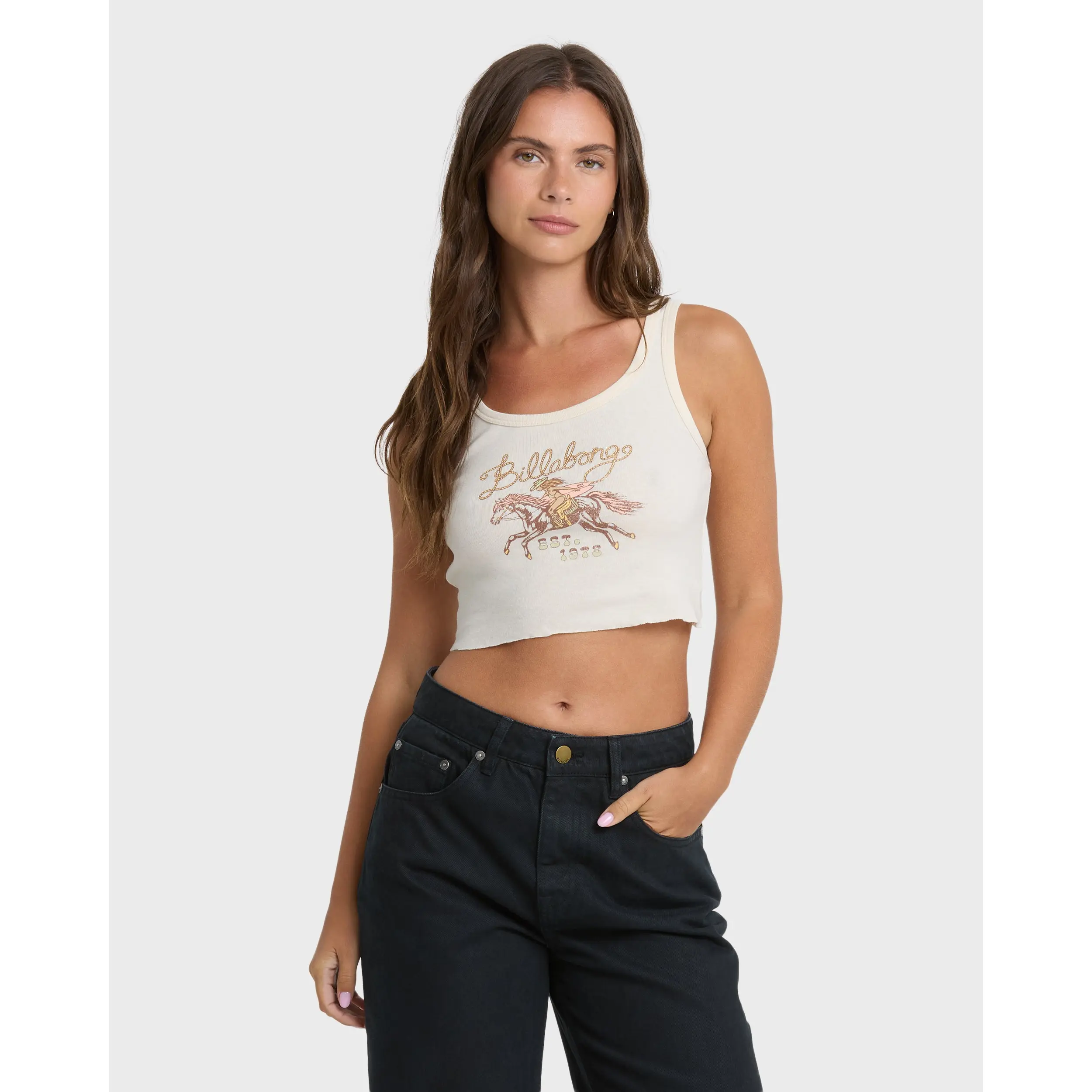 Outpost Ritual Tank Top - White Cap