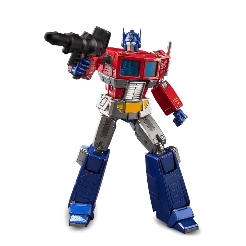 TRANSFORMERS YOLOPARK AMK PRO Series Generation 1 Pre-assembled Action Figures - Optimus Prime, Nemesis Prime, Starscream - 7.87in Model Kits with Detailed Sculpture, Energon Base