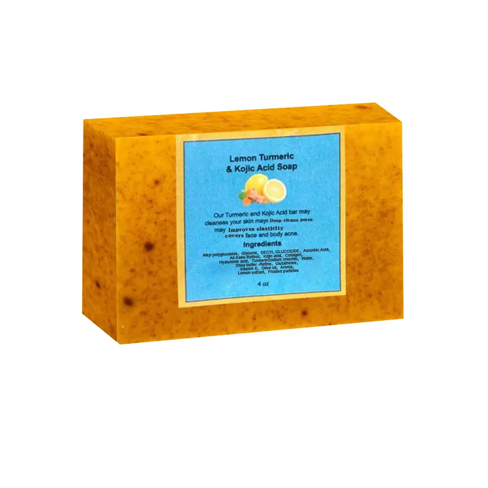 Turmeric Lemon Granule Soap1