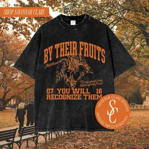 "BY THEIR FRUITS" Vintage Graphic Tee
