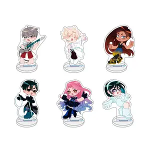 1/6PCS,10CM Anime ALIEN STAGE MIZI SUA TILL IVAN HYUNA LUKA Acrylic Stand Model Plate Figure Cosplay Model Cute D
