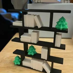 Mini Bookshelf - Bookshelf to Hold Mini Books and Decor Organiser Racks