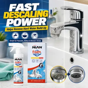 Limescale & Grime Buster – Deep Clean Foam Spray for Your Bathroom!