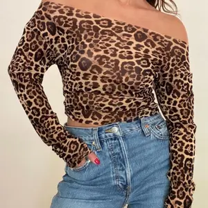 Roxie Mesh Off Shoulder Top