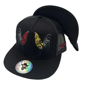 De Rancho Dos Gallos Hat (Black) DR259