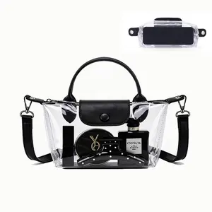 Quilted Down Bags Clear Bag for Quilted Down Bags Small Crossbody Purse Approved for Stadium Use Handbags for Concerts & Sports Events crossbody bags women