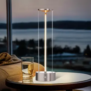 Rechargeable Portable LED Lamp, Modern Mini Desk Lamp with Breathing Glow, Ideal for Indoor & Decor Use