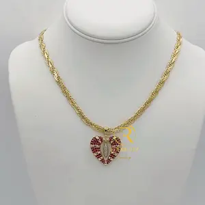 Rodriguezjewelry  N/S necklace ( 20 inches )# 806 pendant