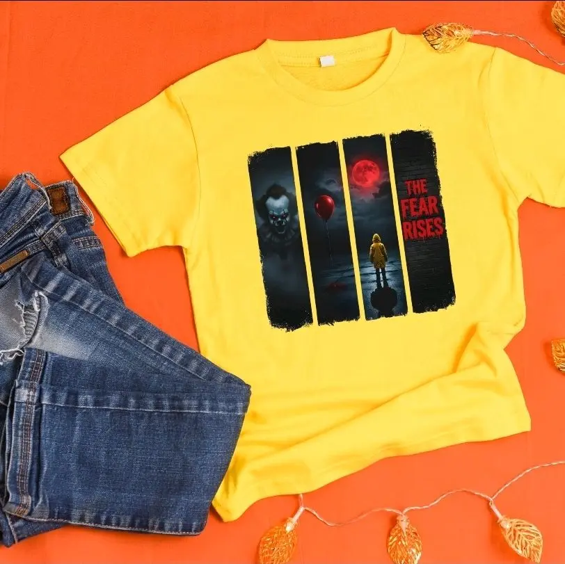 Horror Themed  Boxes- 2 T-Shirts and Tumbler horror lovers casual year round Everyday Top Tshirt