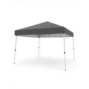 Pop Up Canopy Tent 10x10 FT with Slant Legs - Portable Outdoor Gazebo Shelter for Patio, Deck, Garden, Beach - Canopy Cover, Easy Setup Shade for Parties and Events