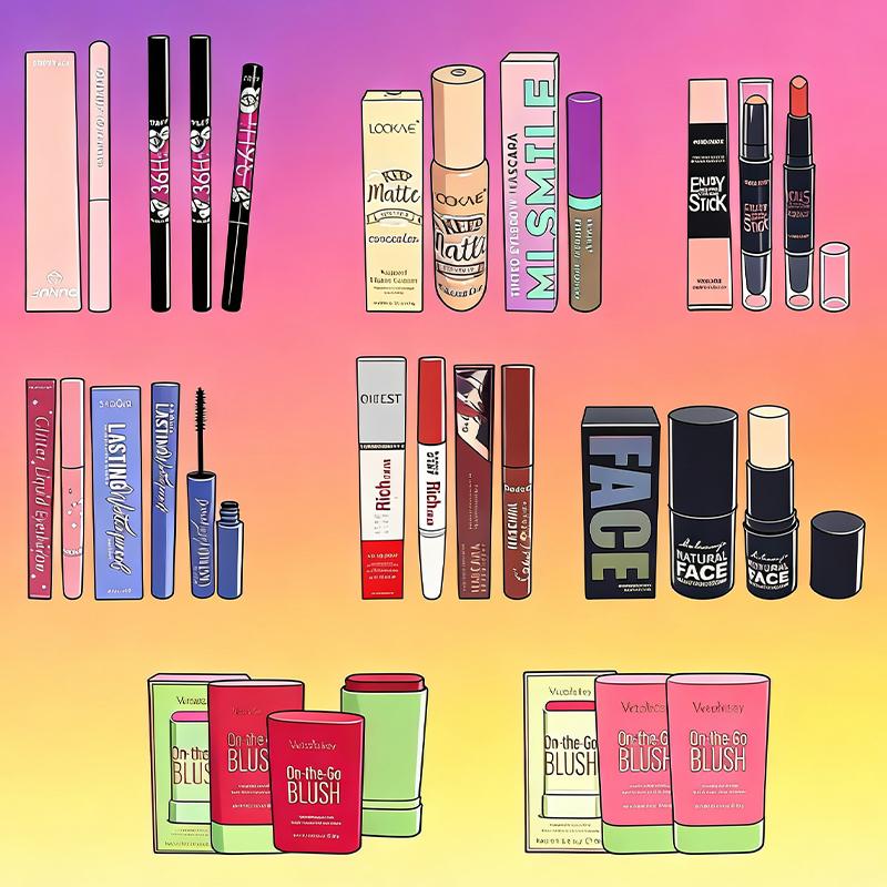 Chrome Shimmer soft  silver  rose [Valentine's Day] Katie's Limited Edition Makeup Set 25 Beginner-Friendly Items in Pink Gift Box Full-color Eyeshadow Palette Lip Glosses Eyeliner Pens Perfect for Christmas Halloween Black Friday Birthdays