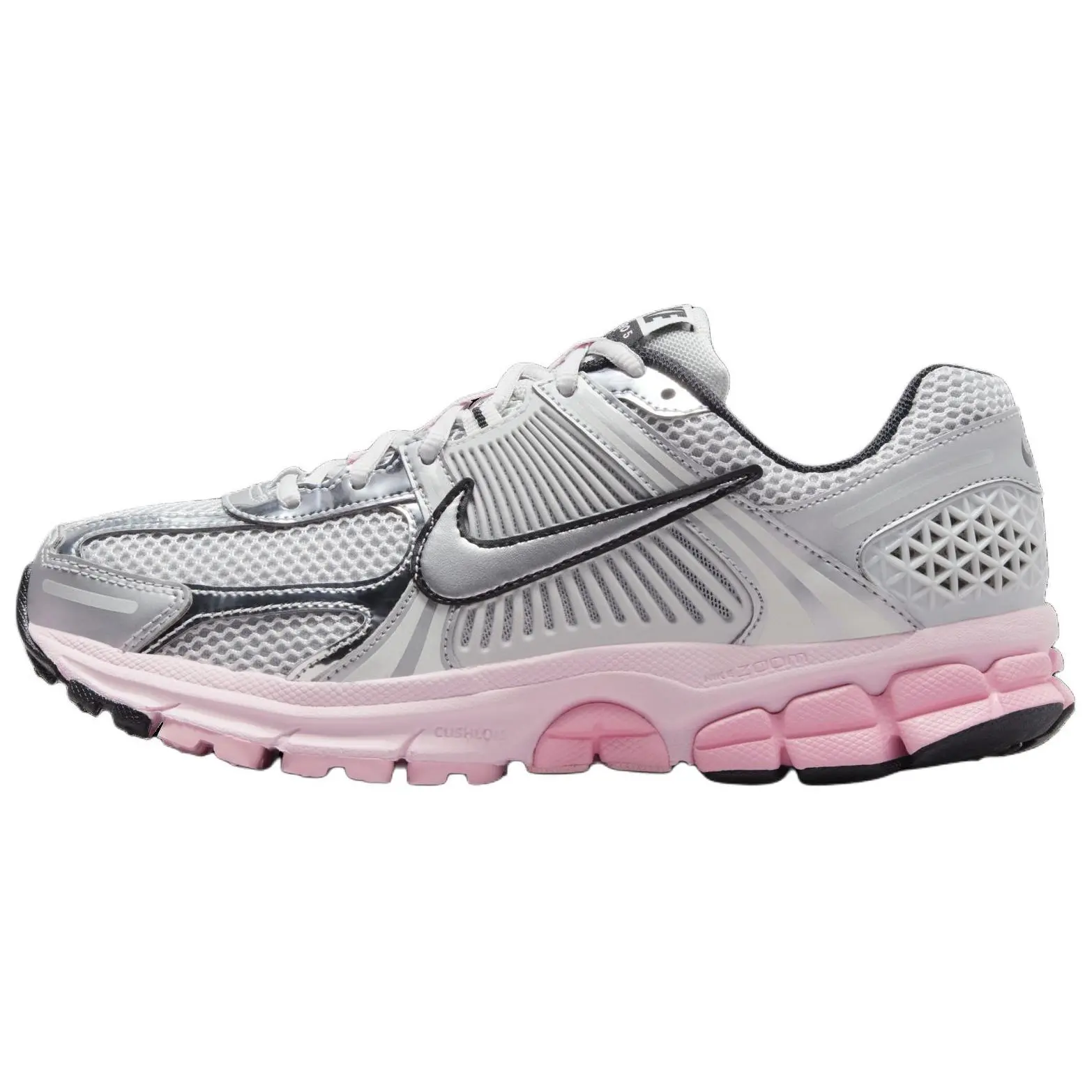 Nike Zoom Vomero 5 Photon Dust Pink Foam Stylish Comfortable Low Top Commuter Running Shoes Metallic Silver Pure HF1877-001