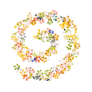 YippyGroove Glass Petal Inserts Assorted Colors Tiny Reusable Airflow Helpers Eco Friendly Borosilicate Glass for Personal Tools & DIY Setup