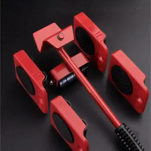 4 Inch Wheel with Brake, 1 Set Double Locking Mechanism Wheel, Quiet Rolling Wheel, Furniture Hardware for Home Office