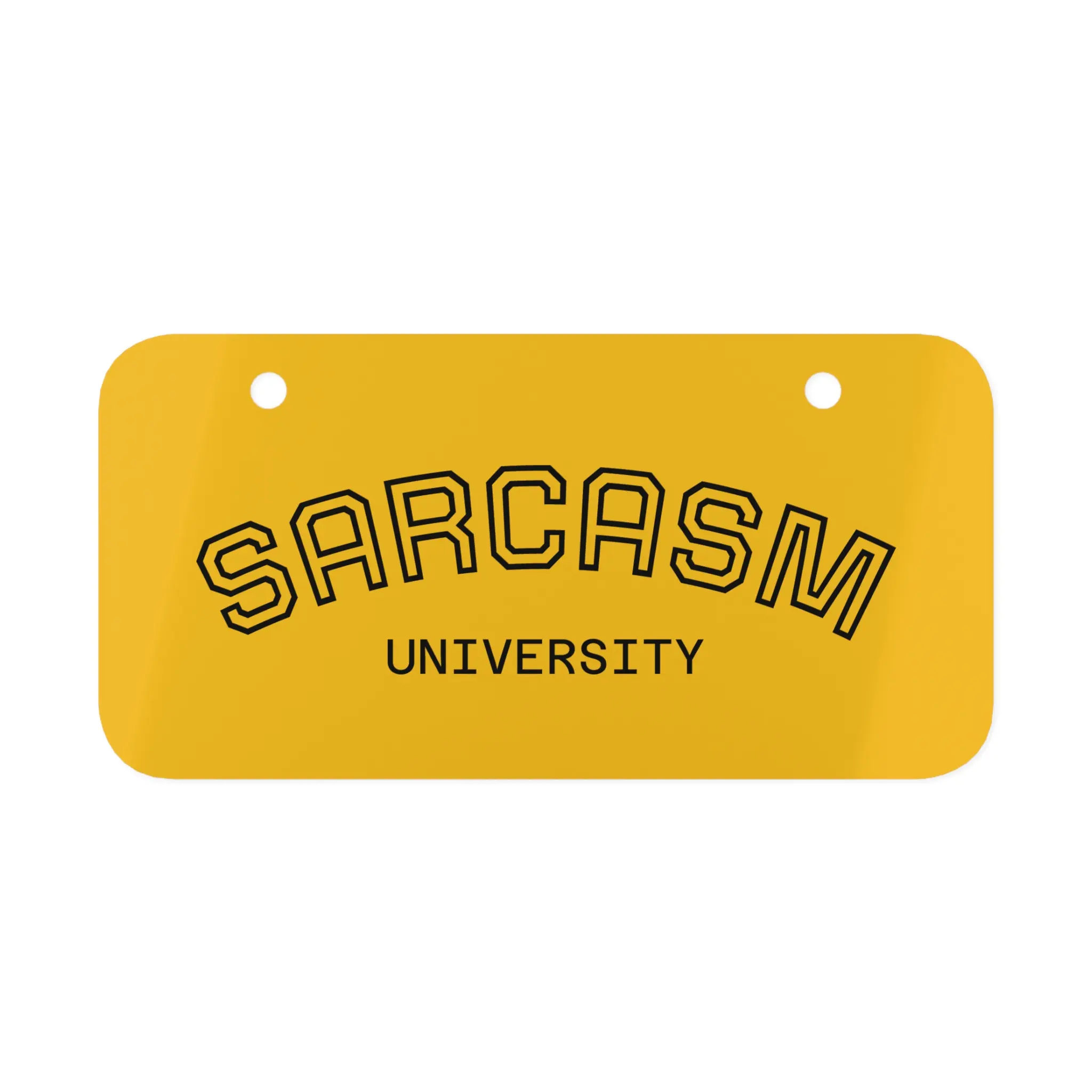 Motorcycle License Plate
