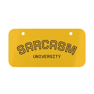 Motorcycle License Plate