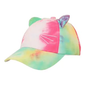 for Snapback Hat Baseball Cap Girls Boys Children with Cute Cat Ears