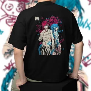 Arcane Jinx Shirt - Unisex Streetwear with Unique Graphic Design, Arcane Fan Shirt