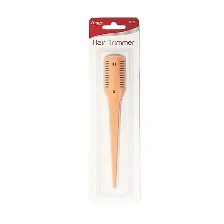 Annie #5105 Plastic Hair Clipper Trimmer - Hair Extensions & Wigs Accessory with Sturdy Handle, Dual-Sided Design for Precise Haircutting & Styling, Combs And Cuts Hair
