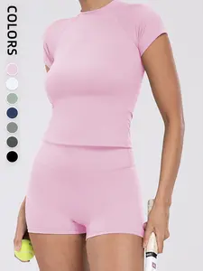 Women's Quick-Drying Breathable Yoga Jacket, Casual Round Neck Design, Ideal for All-Season Wear, Lightweight & Comfortable Fit, Sporty Comfy Breathable