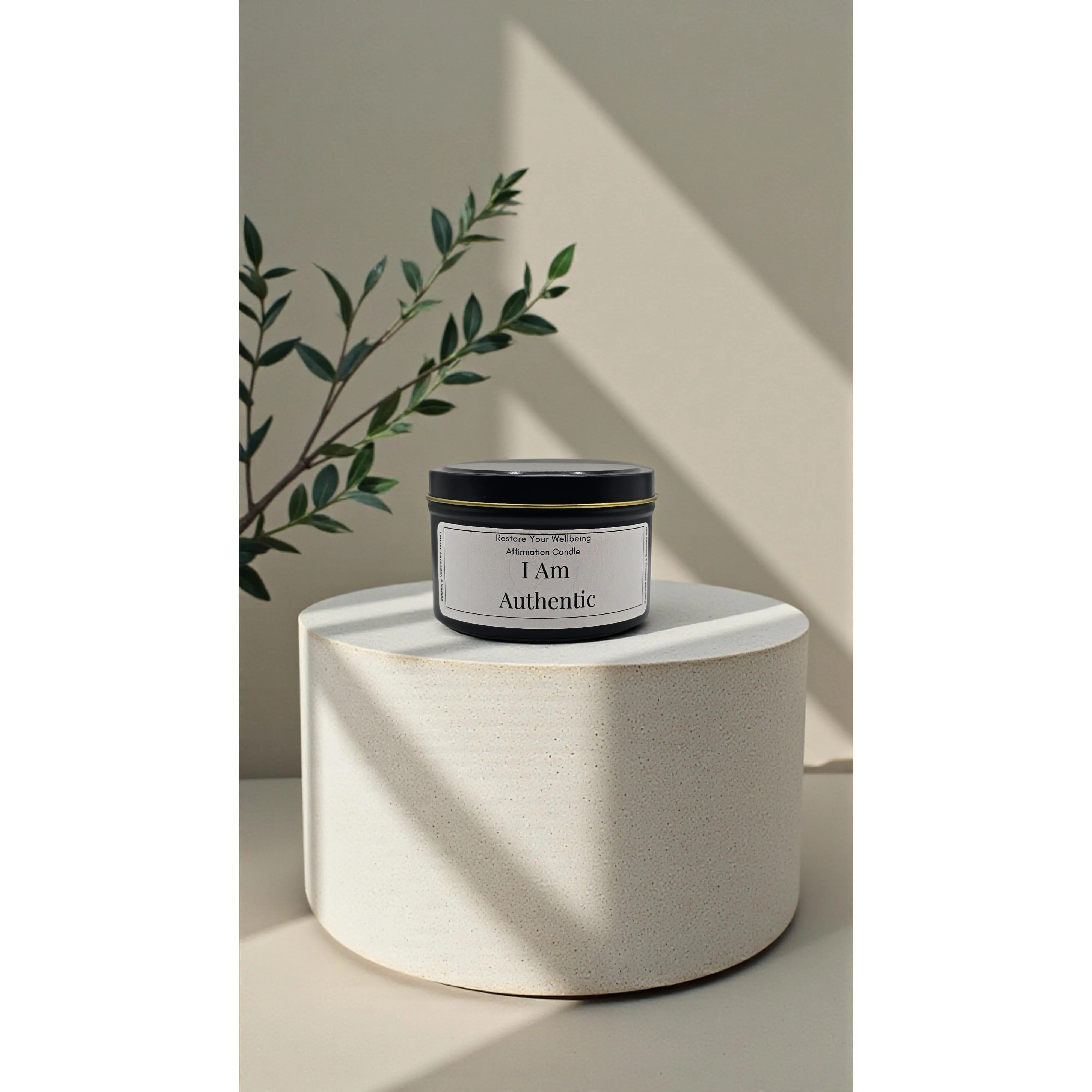 I am Authentic Affirmation Candle