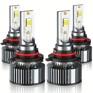 Extreme Bright 9005&H11 LED Fog Light Bulbs 4-Pack - 20000LM High Power 6000K White Light, 400% Brighter Anti-Fog Driving Lamps for Cars & Trucks, Plug & Play Replacement, IP67 Waterproof (4 Bulbs)