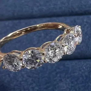 k18yg labgrown diamond ring 2.22g 1.75ct lgjz040 zlz044