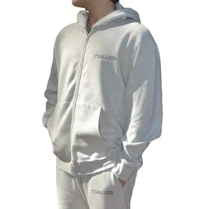 "IT'S ALL GOD" Full-Zip Hoodie