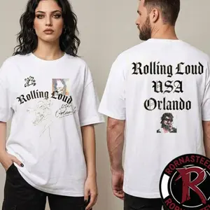 Rolling Loud Orlando 2026 Signature Orlando Bone Unisex T Shirt Two Sided 2QS