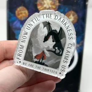 Dragon From Now Until The Darkness Claims Us – We Are The Thirteen Magnetic Kindle Grip Books Lover Kindle Accessories Phone Holder PopSocket Phone Grip Magnetic Pop Socket Phone Grip