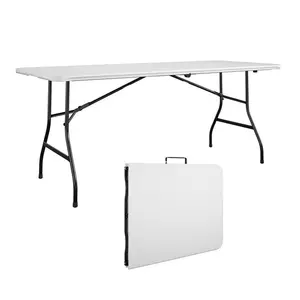 Cosco  29.69 x 72 in. Casual Rectangular Folding Buffet Table