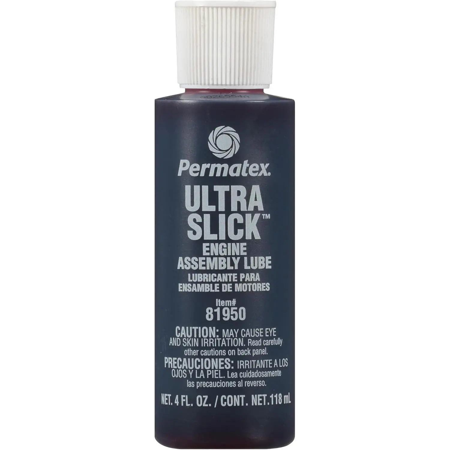 81950 High-Quality Ultra-Slick Liquid Automobile Engine Assembly Lube - 4 oz (118 ml) Red, Prevents Galling, Meets OEM Specs, Ensures Surface Adhesion, Provides Component Coating, Ideal for Valve Camshaft, Supports Initial Start-up, 4Oz Bottles