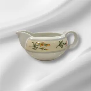 Royal Doulton Gingham Floral Gravy Boat