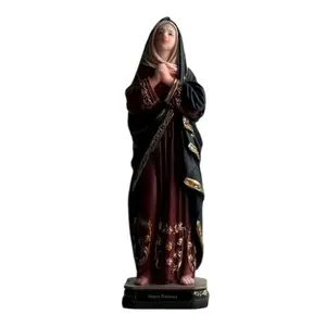Virgen La Dolorosa 8" Inches Tall Mother Mary Lady of Sorrows Estatua Brand New Religious Decor Ornaments