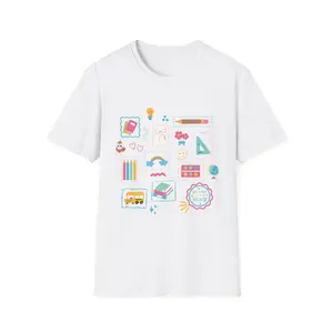 Teacher Colorful Adult Tee