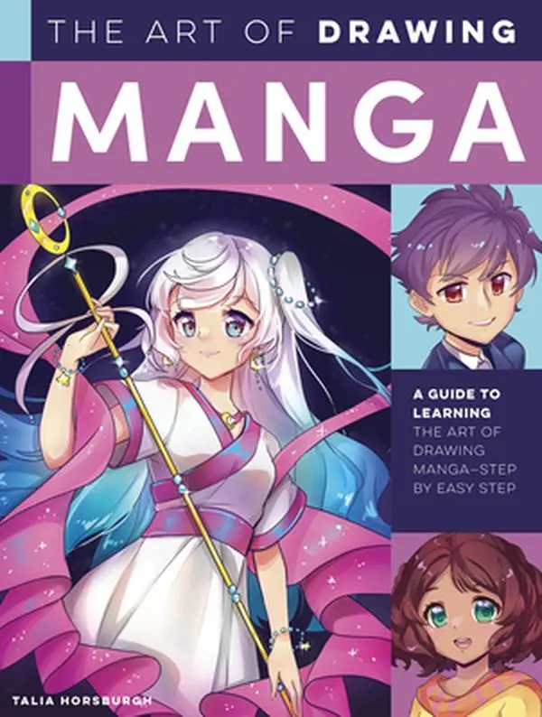 Used Book - The Art of Drawing Manga Sketch Tutorial: Step-by-Step Guide by Talia Horsburgh (Soft Cover, 144 Pages, 1.35 lbs, English) - Humanities & Social Sciences, History & Culture, Aspiring Artists