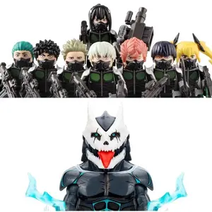 WM6197 Kaiju No 8 Soshiro Building Block Mini Action Figure Toys