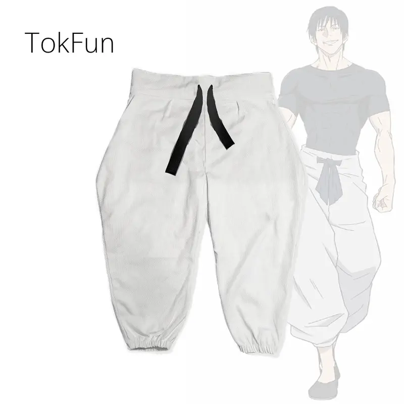 Toji Fushiguro Jujutsu Kaisen Theme Men's Gym Sweatpants, Elastic Athleisure Menswear, Sweat-Wicking Fabric Athletic Casual Fitness Sports Bottoms