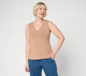 Me by Jennie Garth EcoVero Knit Tank Top