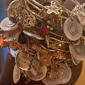 Bangle charm bracelets