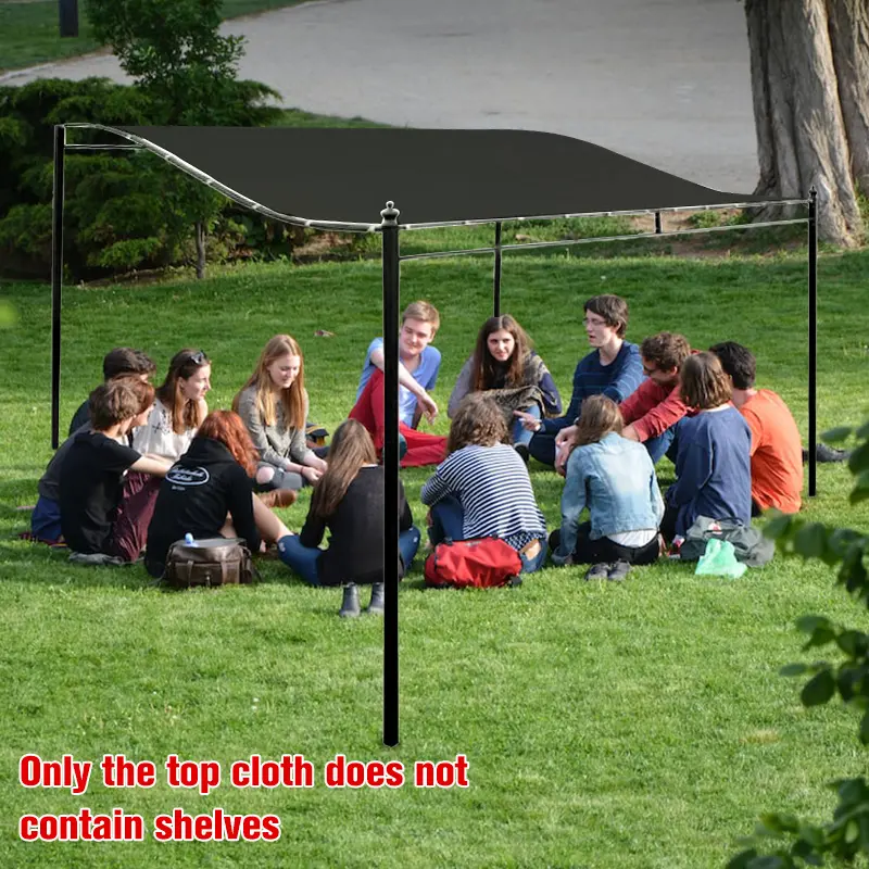 Foldable Portable Pole-Free Sunshade Cloth - Multi-Size Tent Roof Cover for Garden, Courtyard, 3x3, 3x2.6, 2.5x2.6m Options, Portable Instant Canopy, Portable Canopy Shelter, Outdoor Canopy