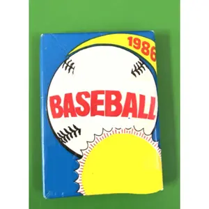 1986 Baseball Cards | 1 Factory-Sealed Pack | Must-Have for Serious Collectors