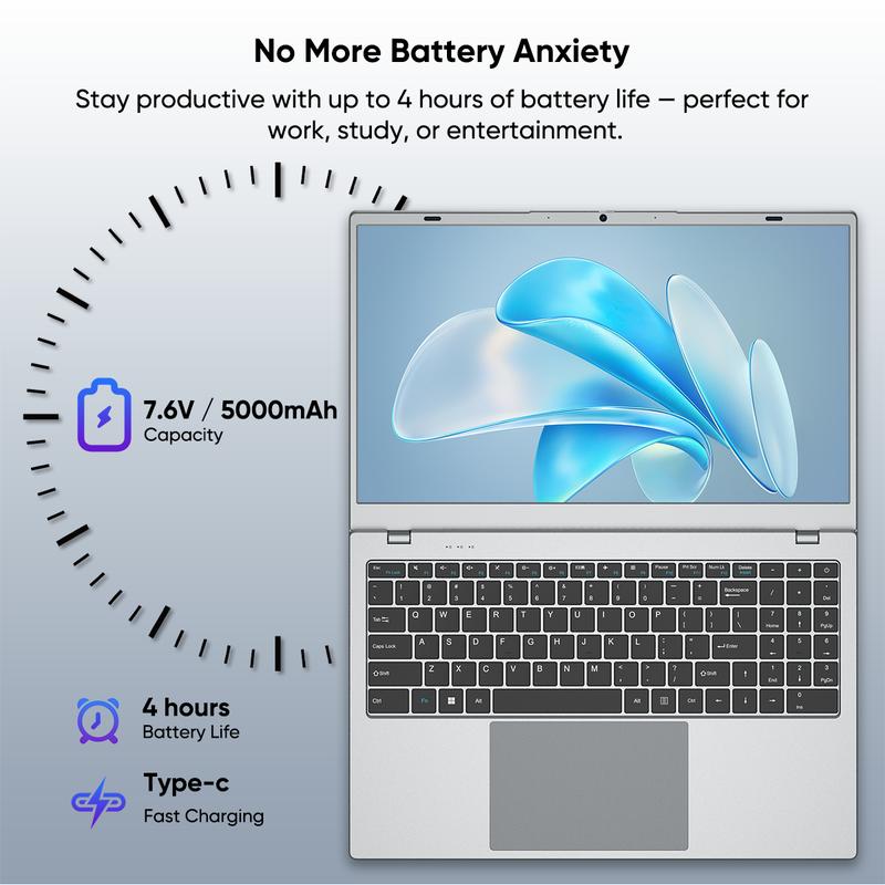 Laptop Space Gray Intel 6500Y up to 3.40GHz 32GB RAM 512GB SSD 15.6 inch IPS Screen 38Wh Battery2.4G 5G WiFi BT 5.0 Ultimate Home Hub for 4K Streaming  Web Browsing Remote Learning and Daily Tasks