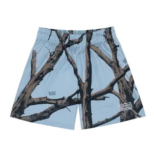 Bravest Studios Tree Camo Short Baby Blue