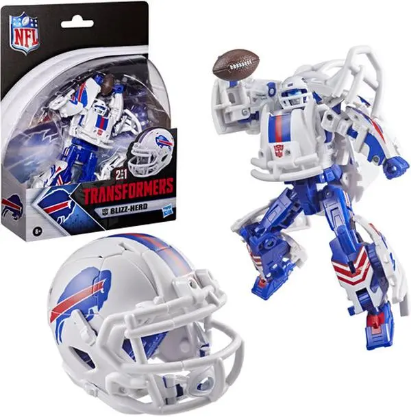 Transformers x NFL - Buffalo Bills - Blizz-herd Helmet Action figurine/statue  [COLLECTIBLES] Action figurine/statue