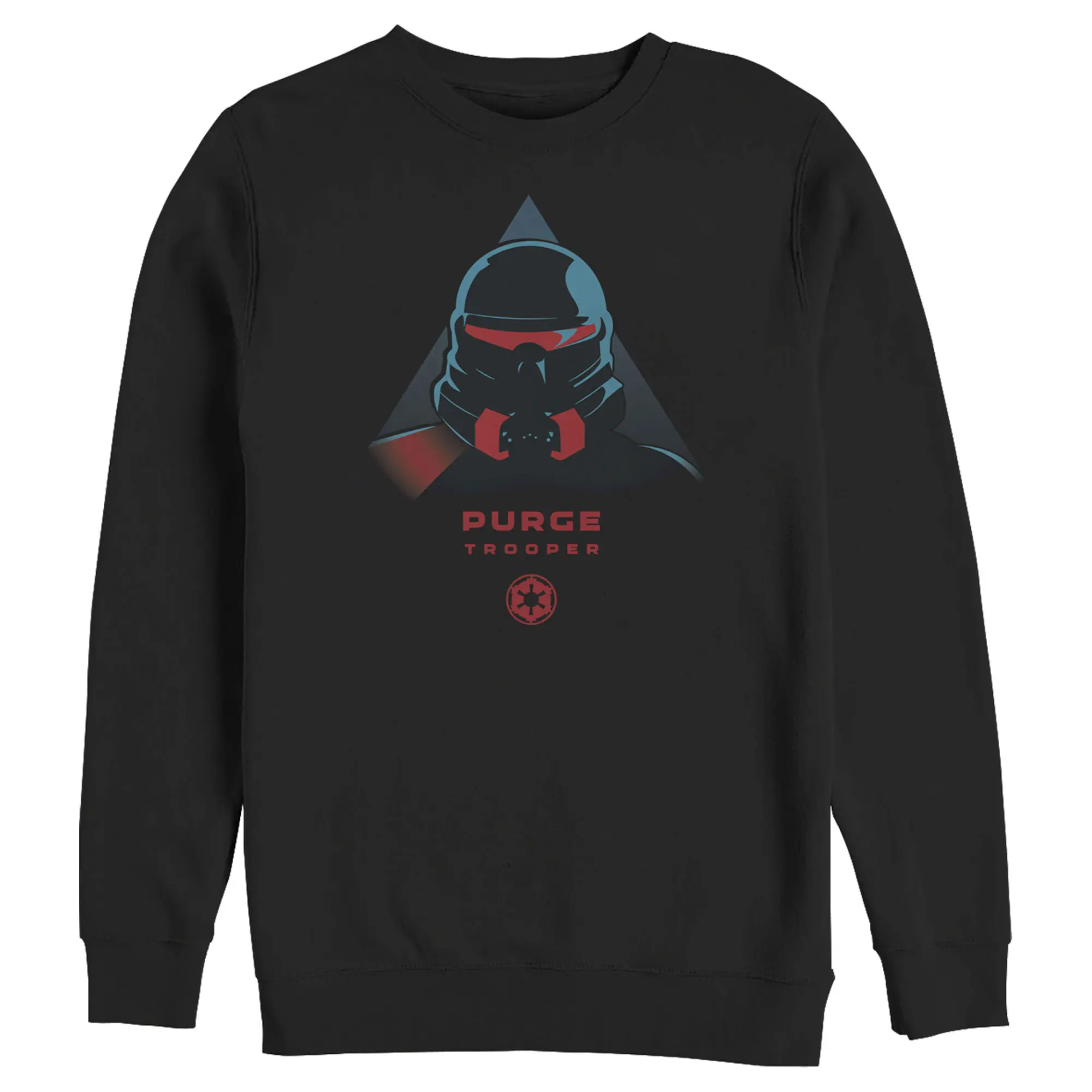 Men's Star Wars Jedi: Fallen Order Purge Trooper Graphic Sweatshirt - Round Neck, Cotton Fabric, Fashion Long-Sleeve Casual Pullover for Men