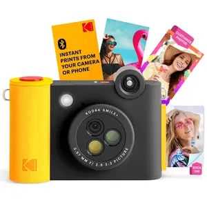 Kodak Smile+ Wireless 2x3 Digital Instant Print Camera with Effect Lenses & Zink Technology