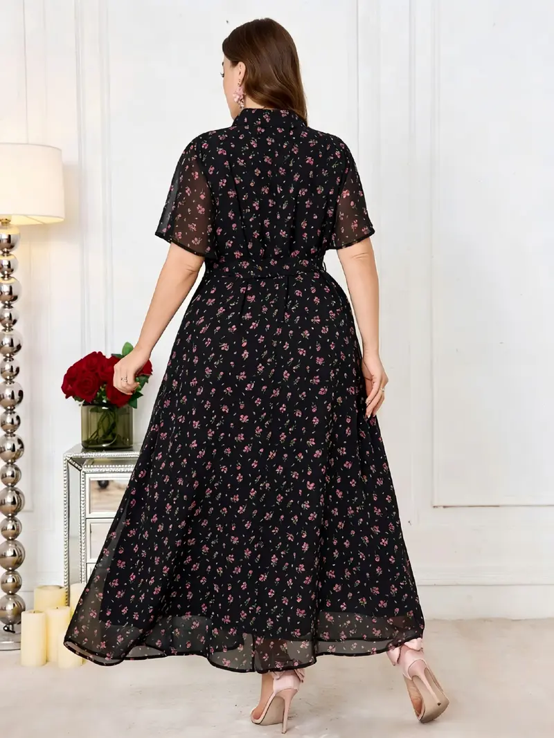floral dress muslimah - TikTok Shop