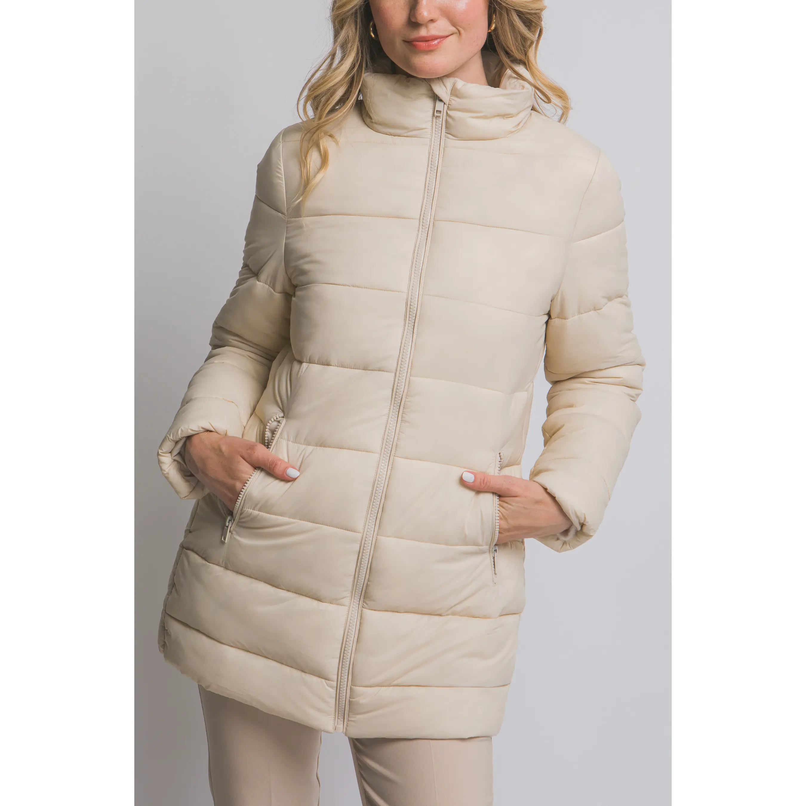 Women's Padded Jacket – Long, Warm, and Ultralight Coat